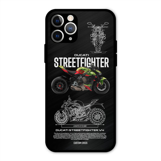 Streetfighter Bike iPhone 11 Pro Mobile Back Cover - Car&Bike PrintShield Case