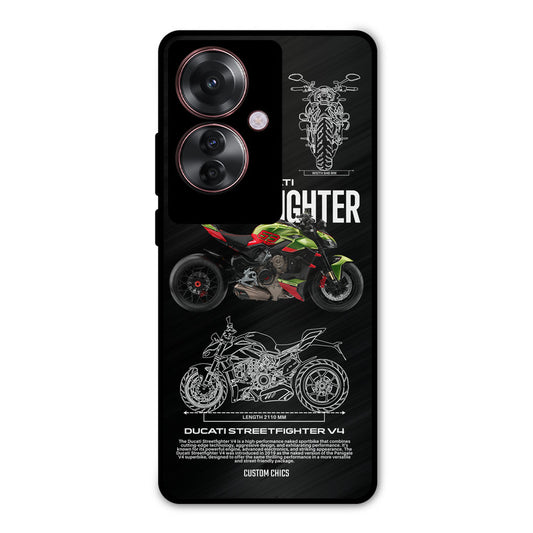 Streetfighter Bike Oppo F25 Pro Mobile Back Cover - Car&Bike PrintShield Case