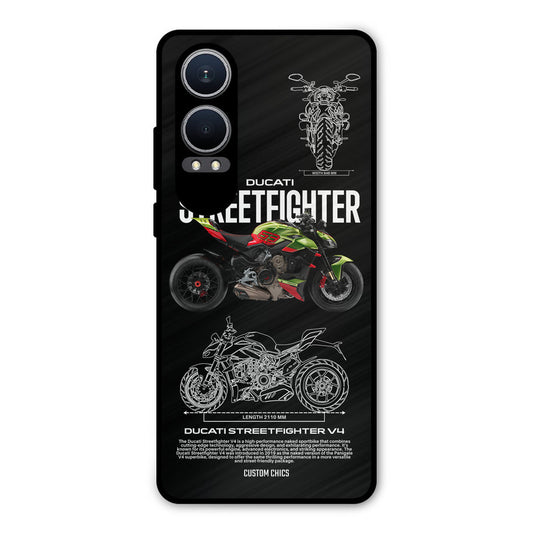 Streetfighter Bike Oneplus Nord CE4 Lite Mobile Back Cover - Car&Bike PrintShield Case