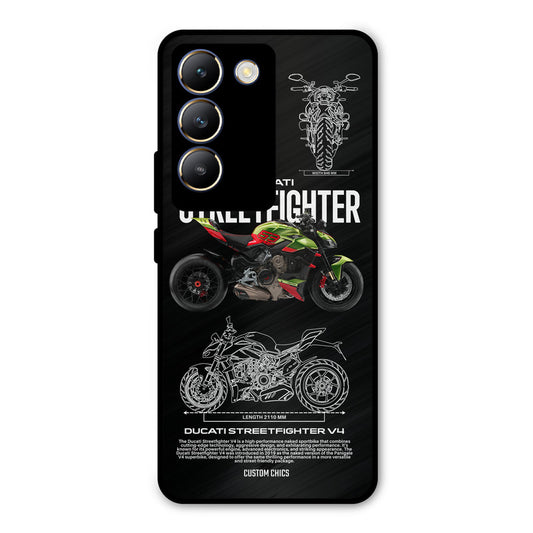 Streetfighter Bike Vivo Y200e Mobile Back Cover - Car&Bike PrintShield Case