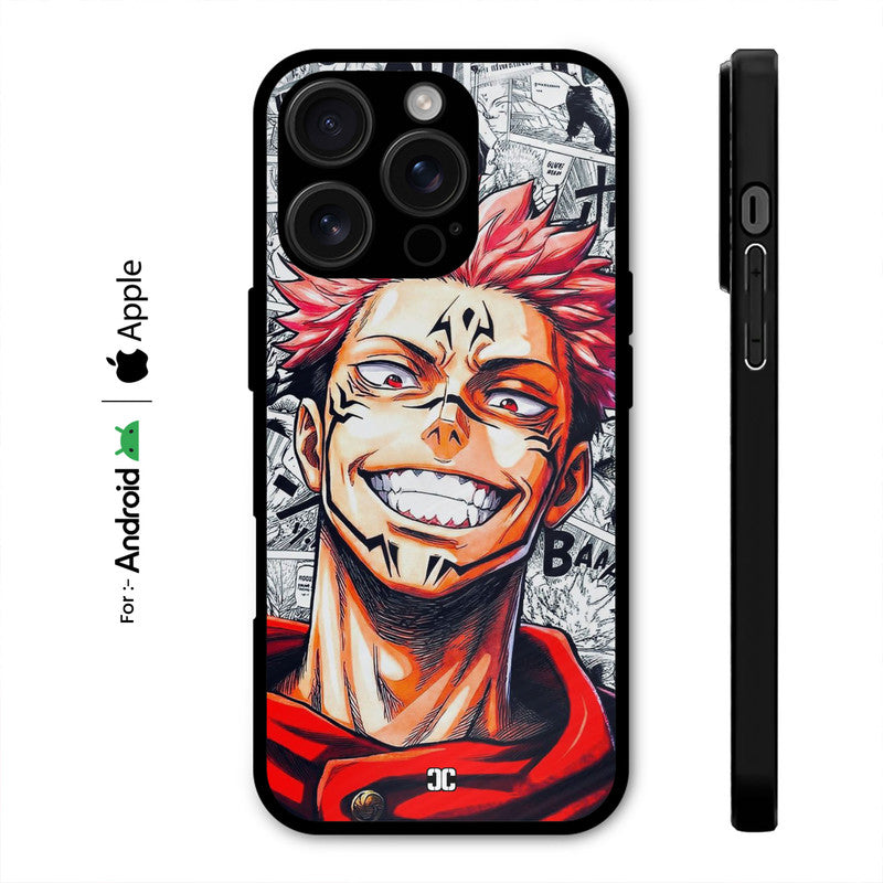 Sukuna Comic Case – Premium PrintShield Mobile Cover