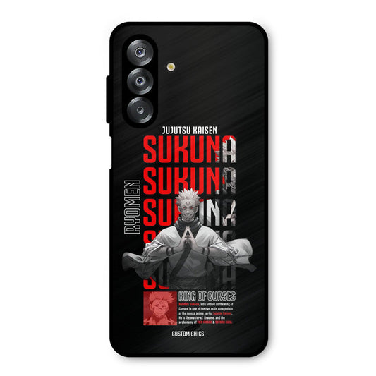 Sukuna Typo Samsung Galaxy A17 Mobile Back Cover - Anime PrintShield Case