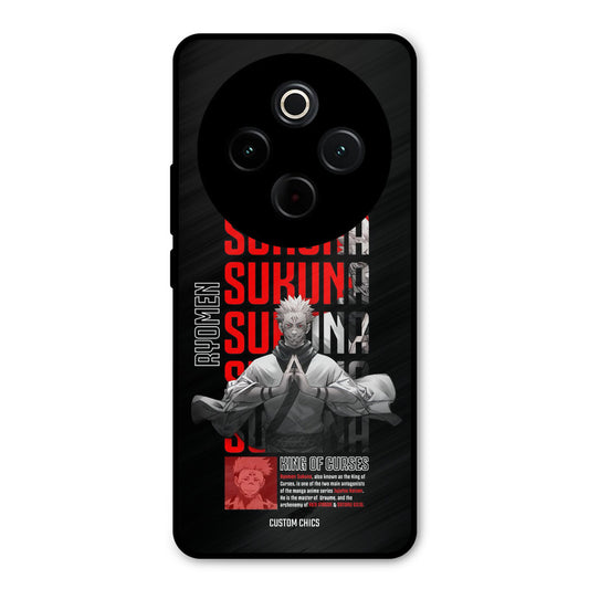 Sukuna Typo iQoo Z10 Mobile Back Cover - Anime PrintShield Case