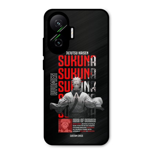 Sukuna Typo Poco F7 5G Mobile Back Cover - Anime PrintShield Case