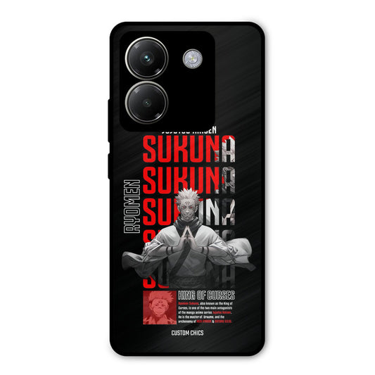 Sukuna Typo Poco M7 Pro Mobile Back Cover - Anime PrintShield Case