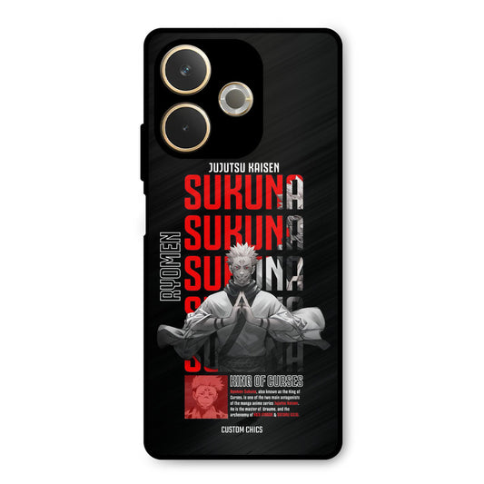 Sukuna Typo Oppo A5 Pro Mobile Back Cover - Anime PrintShield Case