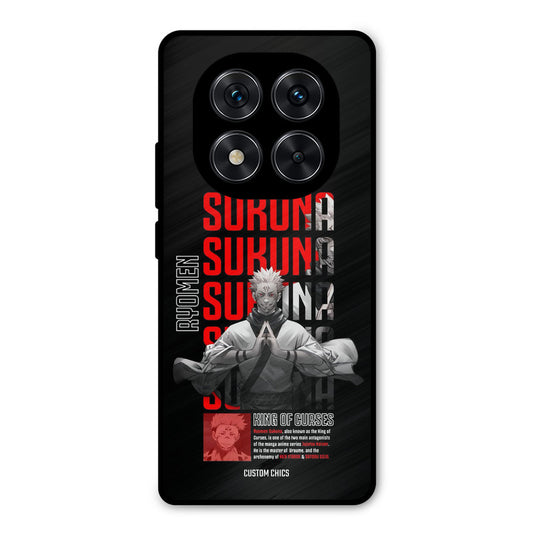 Sukuna Typo Poco X7 Mobile Back Cover - Anime PrintShield Case