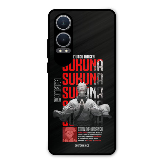 Sukuna Typo Oneplus Nord CE4 Lite Mobile Back Cover - Anime PrintShield Case