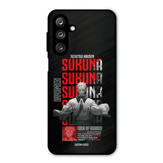 Sukuna Typo Samsung Galaxy M36 Mobile Back Cover - Anime PrintShield Case