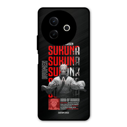 Sukuna Typo Vivo Y39 Mobile Back Cover - Anime PrintShield Case