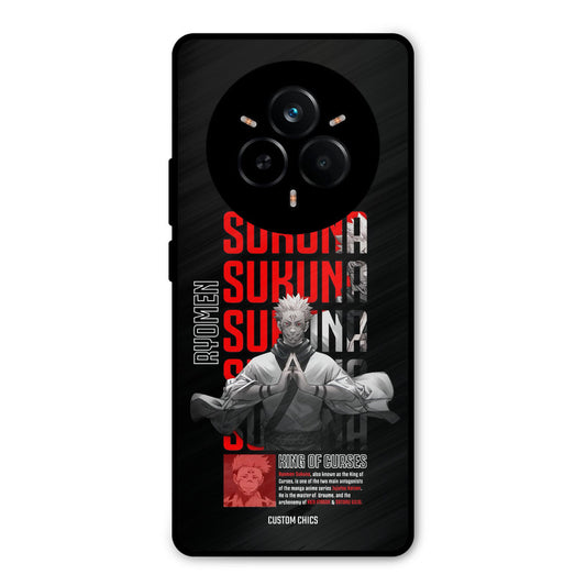 Sukuna Typo Realme 14 Pro Mobile Back Cover - Anime PrintShield Case