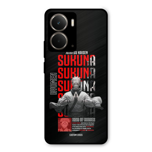 Sukuna Typo Realme P3 Mobile Back Cover - Anime PrintShield Case