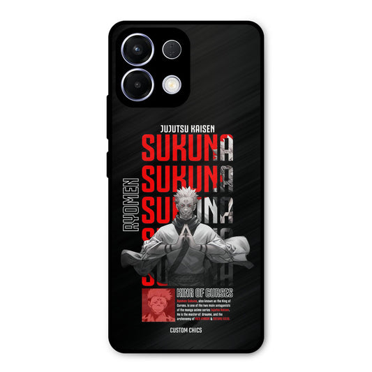 Sukuna Typo Oppo K13 5G Mobile Back Cover - Anime PrintShield Case