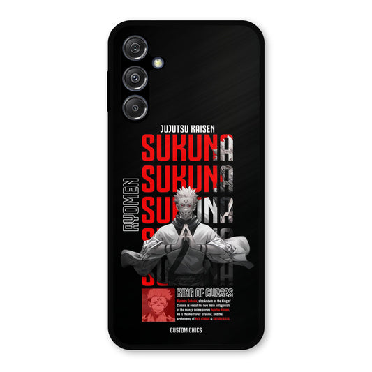 Sukuna Typo Samsung Galaxy M34 5G Mobile Back Cover - Anime PrintShield Case