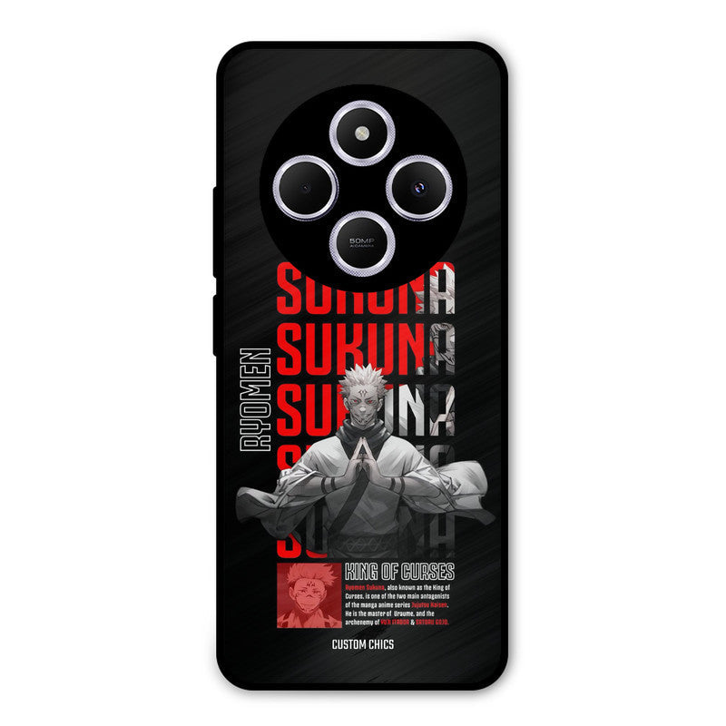 Sukuna Typo Poco M7 Mobile Back Cover - Anime PrintShield Case