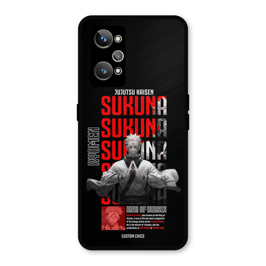Sukuna Typo Realme GT Neo 2 Mobile Back Cover - Anime PrintShield Case