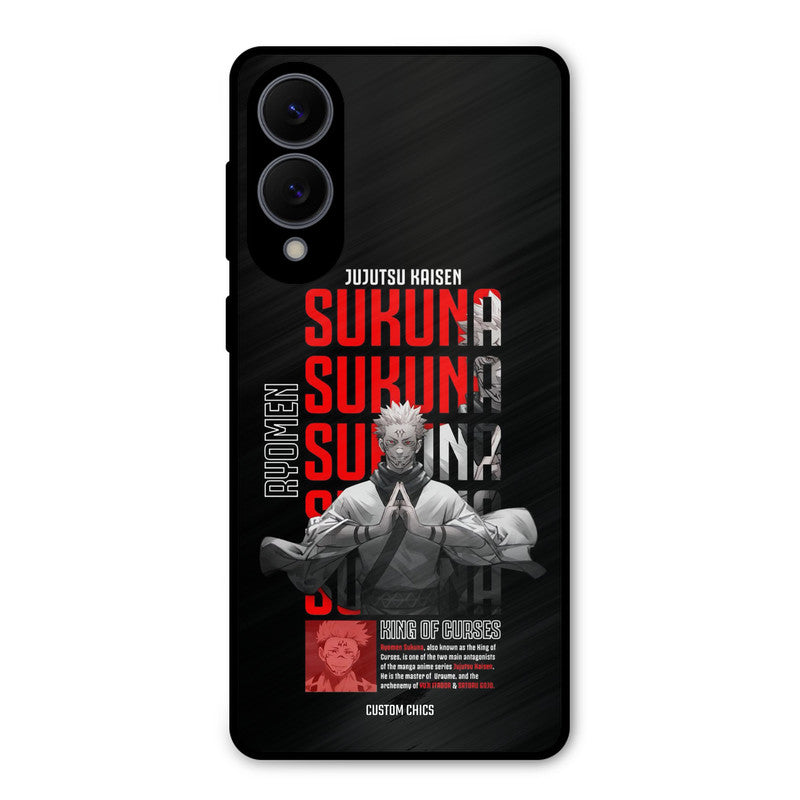 Sukuna Typo Samsung Galaxy S25 Edge Mobile Back Cover - Anime PrintShield Case