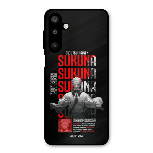 Sukuna Typo Samsung Galaxy M16 Mobile Back Cover - Anime PrintShield Case