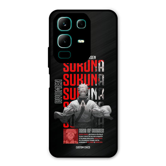 Sukuna Typo Infinix Note 50x Mobile Back Cover - Anime PrintShield Case
