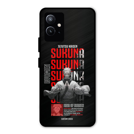 Sukuna Typo Vivo Y75 5G Mobile Back Cover - Anime PrintShield Case