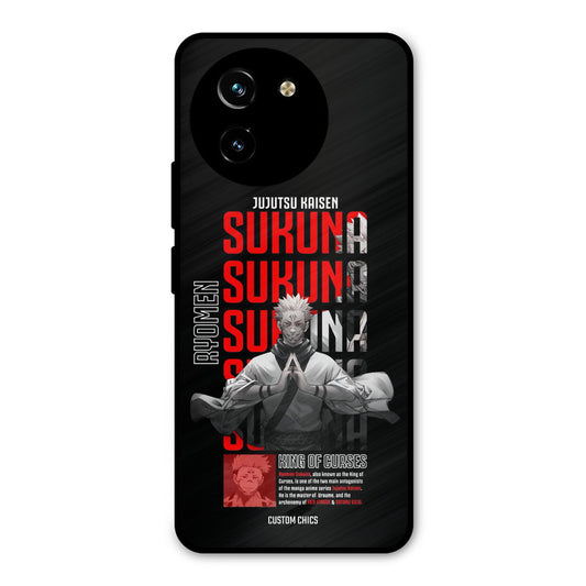 Sukuna Typo Vivo Y200i Mobile Back Cover - Anime PrintShield Case