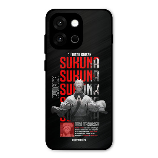 Sukuna Typo Oneplus 13s Mobile Back Cover - Anime PrintShield Case