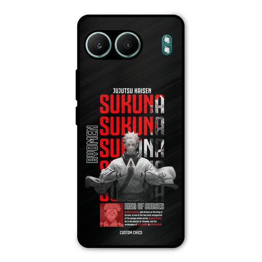 Sukuna Typo OnePlus Nord 4 Mobile Back Cover - Anime PrintShield Case