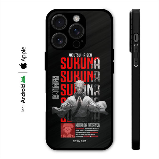 Sukuna Typo Case – Premium PrintShield Mobile Cover