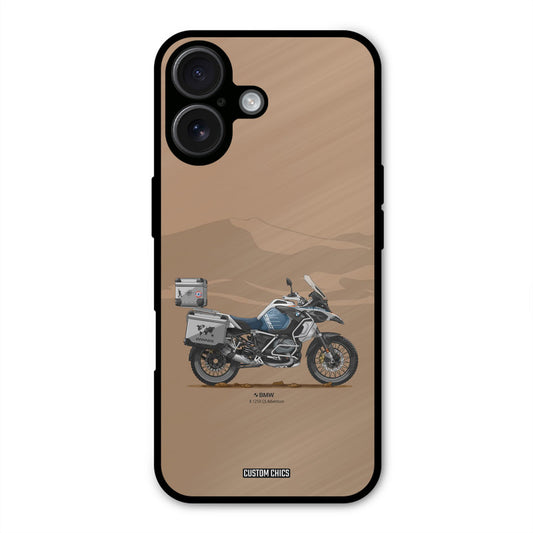 Super Adventure Bike iPhone 16 Mobile Back Cover - Car&Bike PrintShield Case