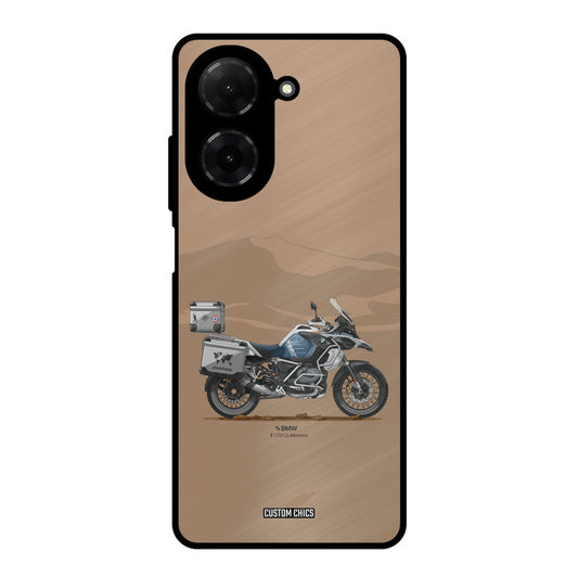 Super Adventure Bike Poco C71 Mobile Back Cover - Car&Bike PrintShield Case