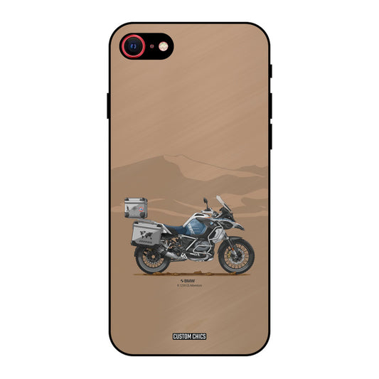 Super Adventure Bike iPhone SE 2020 Mobile Back Cover - Car&Bike PrintShield Case