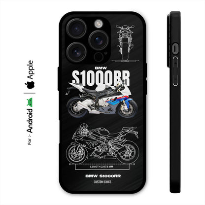 Super Blue Bike Case – Premium PrintShield Mobile Cover