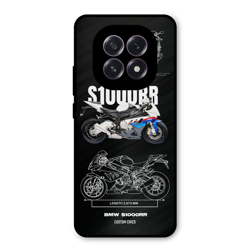 Super Blue Bike Oppo F29 Mobile Back Cover - Car&Bike PrintShield Case