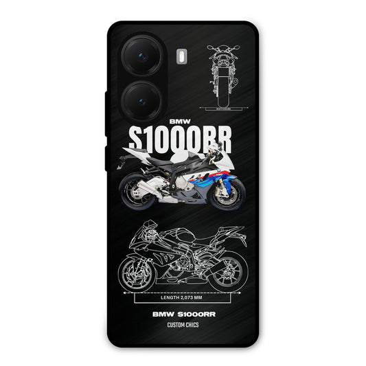 Super Blue Bike Poco X7 Pro Mobile Back Cover - Car&Bike PrintShield Case