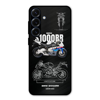 Super Blue Bike Samsung Galaxy S25 Plus Mobile Back Cover - Car&Bike PrintShield Case