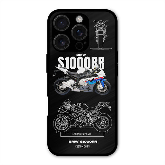Super Blue Bike iPhone 16 Pro Mobile Back Cover - Car&Bike PrintShield Case