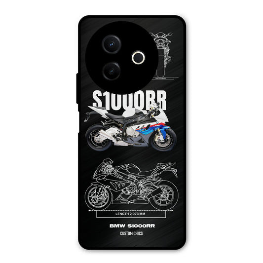 Super Blue Bike Vivo Y39 Mobile Back Cover - Car&Bike PrintShield Case