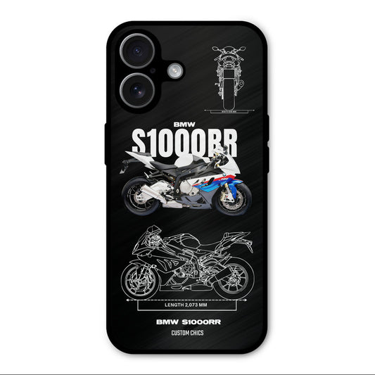 Super Blue Bike iPhone 17 Mobile Back Cover - Car&Bike PrintShield Case