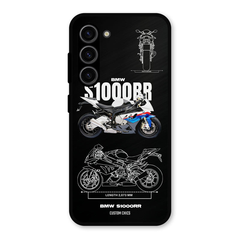 Super Blue Bike Samsung Galaxy S23 Mobile Back Cover - Car&Bike PrintShield Case