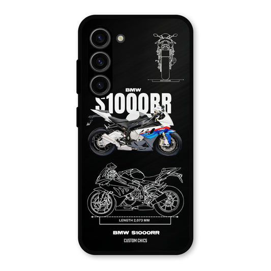 Super Blue Bike Samsung Galaxy S23 Mobile Back Cover - Car&Bike PrintShield Case