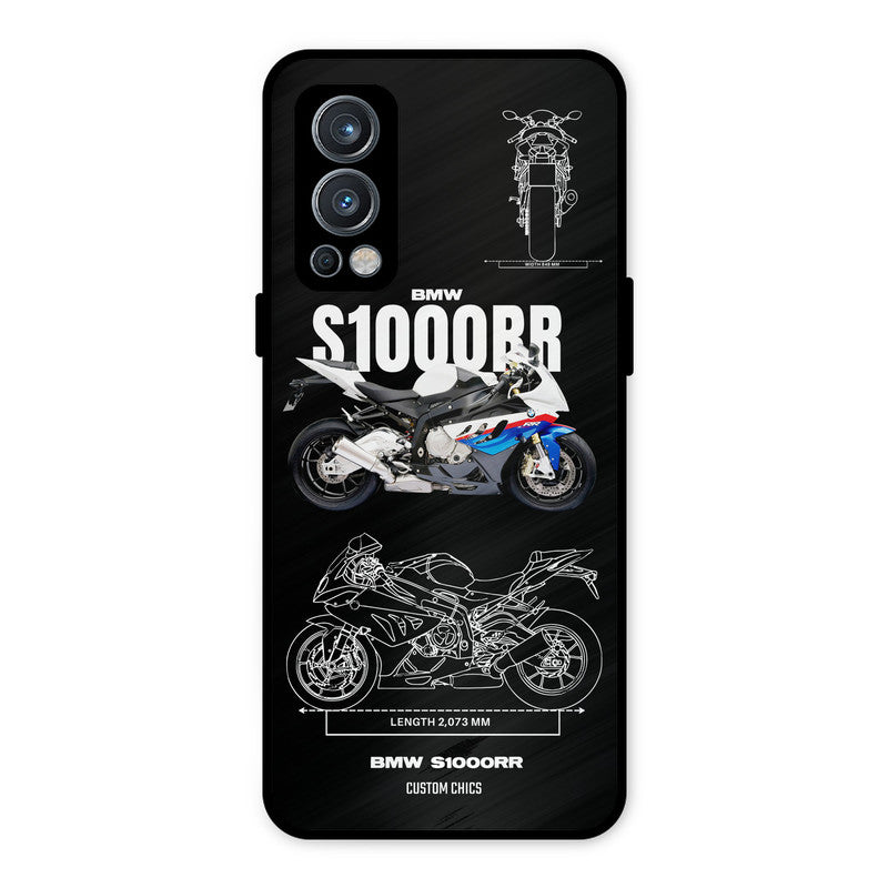 Super Blue Bike OnePlus Nord 2 5G Mobile Back Cover - Car&Bike PrintShield Case