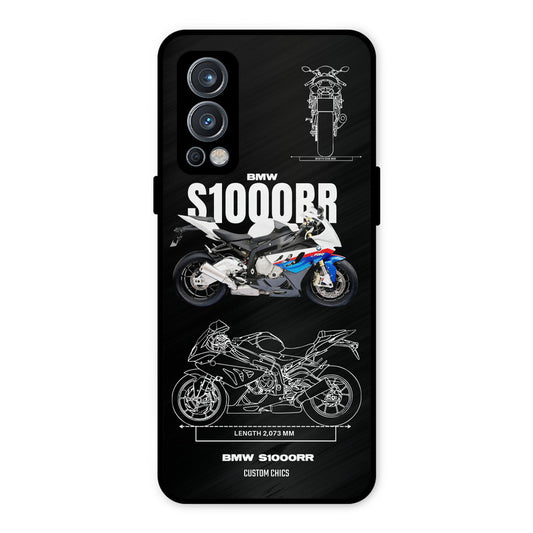 Super Blue Bike OnePlus Nord 2 5G Mobile Back Cover - Car&Bike PrintShield Case