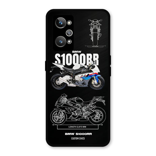 Super Blue Bike Realme GT Neo 2 Mobile Back Cover - Car&Bike PrintShield Case