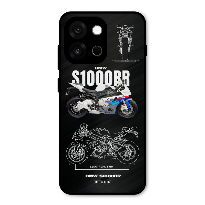 Super Blue Bike Oneplus 13s Mobile Back Cover - Car&Bike PrintShield Case
