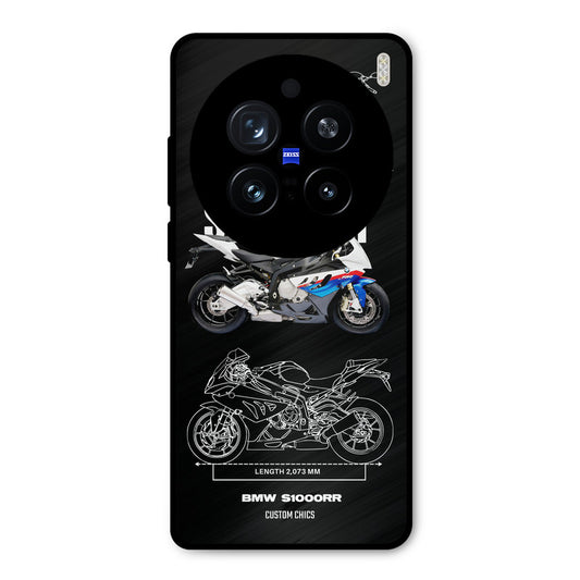 Super Blue Bike Vivo X200 Pro Mobile Back Cover - Car&Bike PrintShield Case