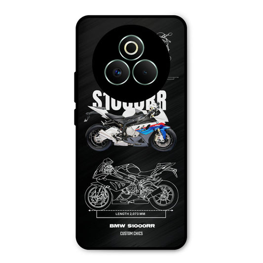 Super Blue Bike Realme P3 Pro 5G Mobile Back Cover - Car&Bike PrintShield Case