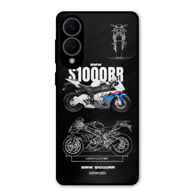 Super Blue Bike Samsung Galaxy S25 Edge Mobile Back Cover - Car&Bike PrintShield Case