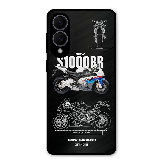 Super Blue Bike Samsung Galaxy S25 Edge Mobile Back Cover - Car&Bike PrintShield Case