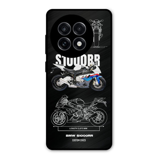 Super Blue Bike OnePlus 13R Mobile Back Cover - Car&Bike PrintShield Case