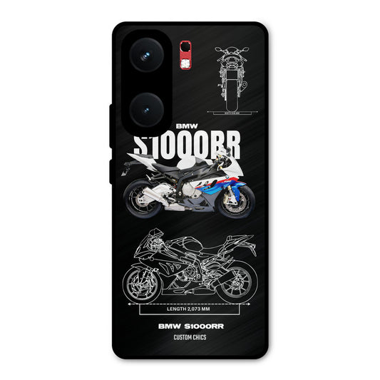 Super Blue Bike iQOO Neo 9 Pro Mobile Back Cover - Car&Bike PrintShield Case